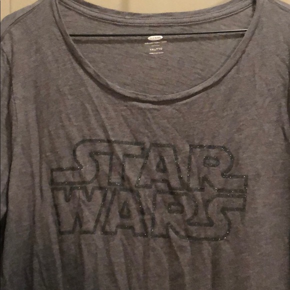 Old Navy STAR WARS Collectible Tee Size XXL Grey - Picture 2 of 5